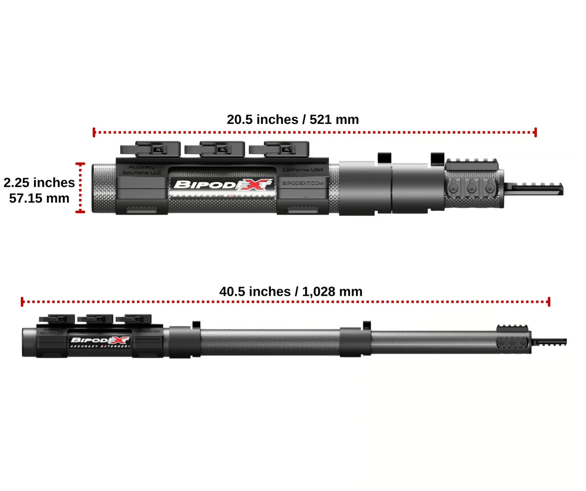 BipodeXt ELR Max A&P Gen4 Rifle Stabilizer