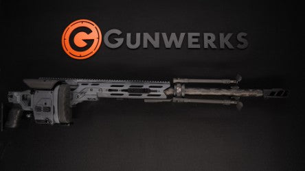 Gunwerks HamR 375 CheyTac, Sniper Grey, No Scope