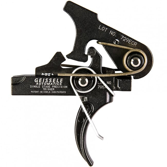 Geissele Single-Stage Precision (SSP) Trigger, M4 Curved Bow
