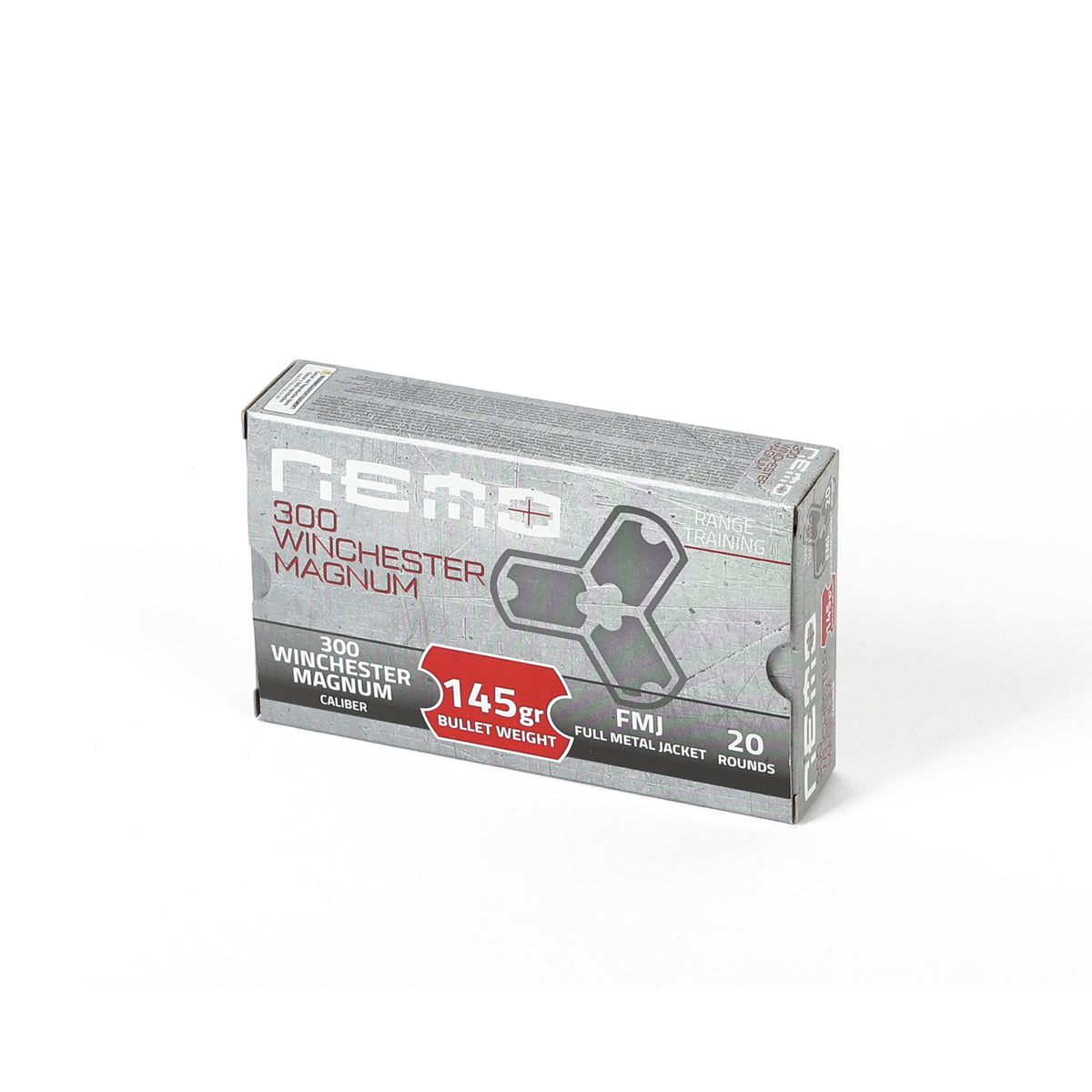 NEMO Arms .300 Win Mag 145gr Ammunition, 500-Round Case (2)