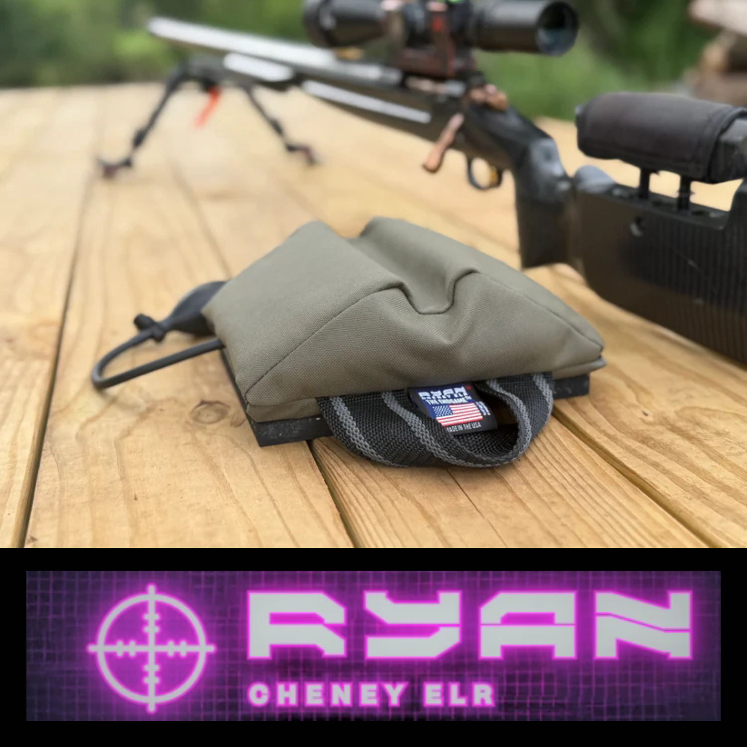 RyanCheneyELR Adjustable Rear Bags for Precision Rifle Shooting