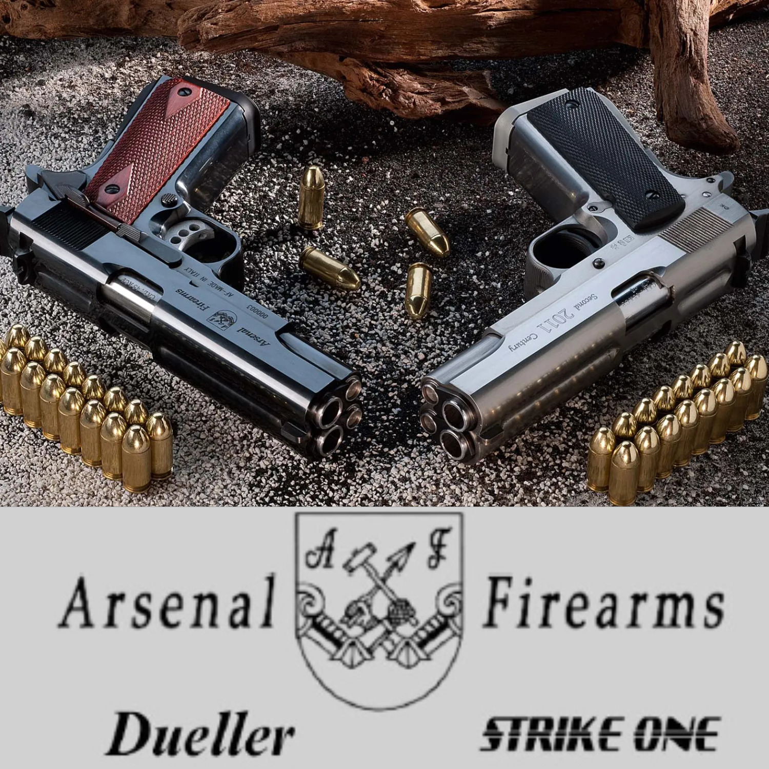 Arsenal Firearms Double Barrel 1911 Pistols