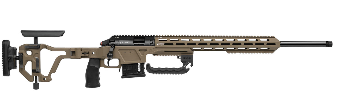 Victrix Gladio SB .22 LR in Medium Flat Brown, right side