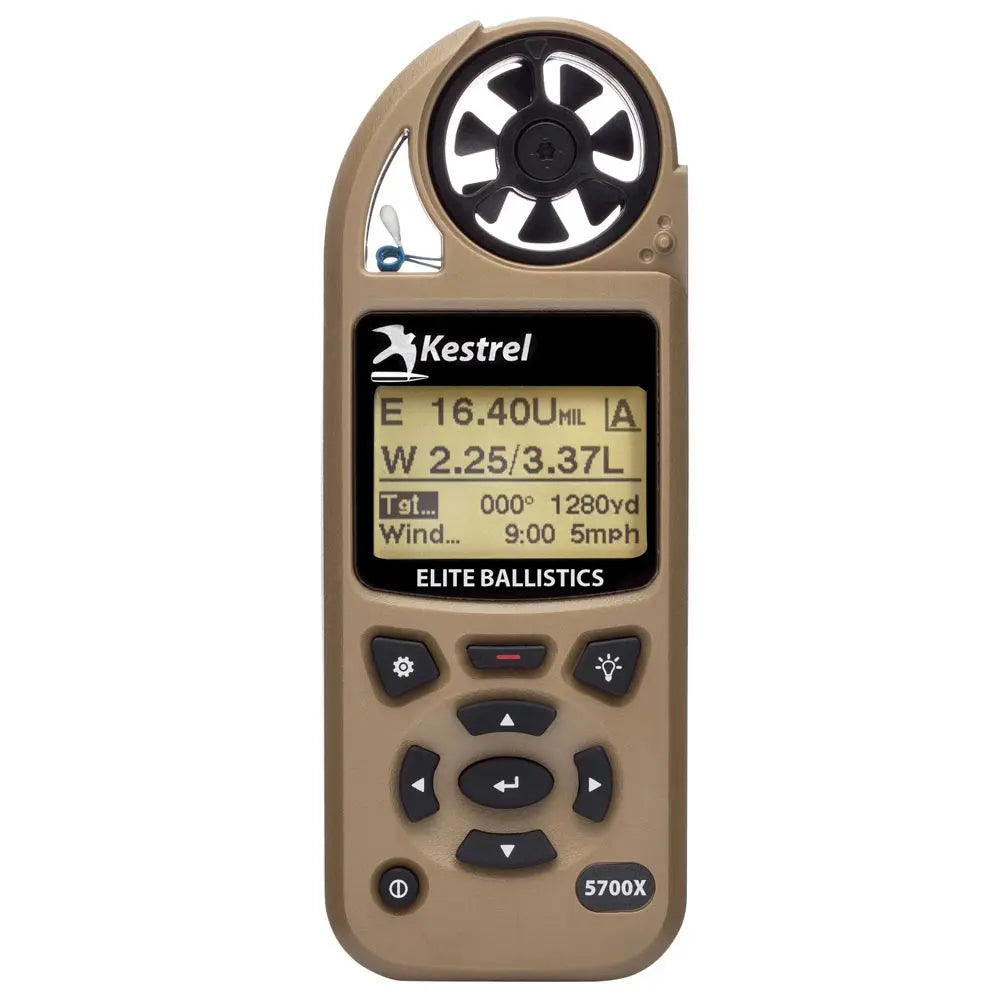 Kestrel 5700X Elite Weather Meter with Applied Ballistics and LiNK