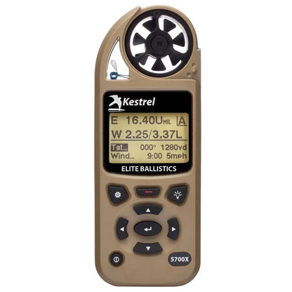 Kestrel 5700X Elite Weather Meter with Applied Ballistics and LiNK
