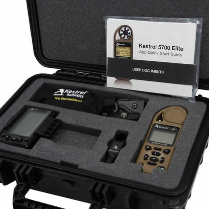 Kestrel 5700 Elite & HUD Long Range Shooter Kit with Applied Ballistics
