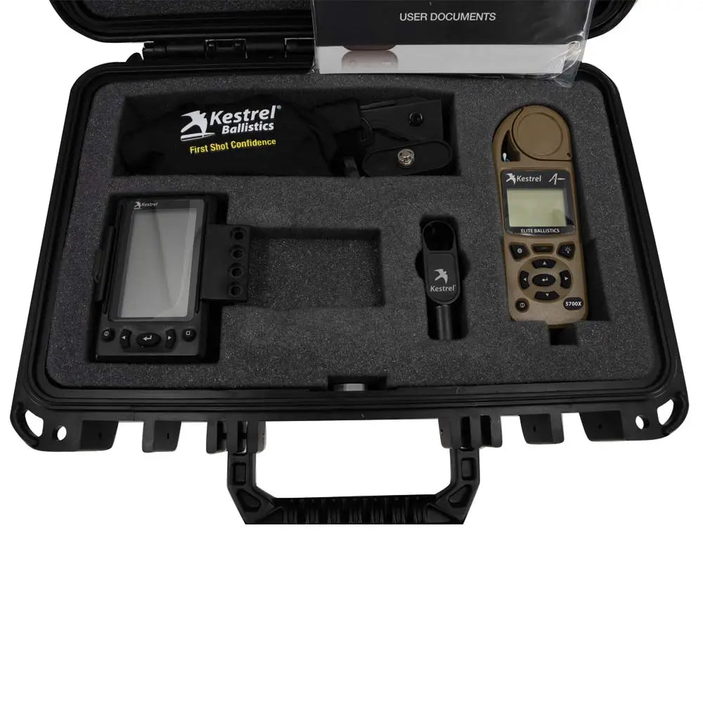 Kestrel 5700 Elite & HUD Long Range Shooter Kit with Applied Ballistics