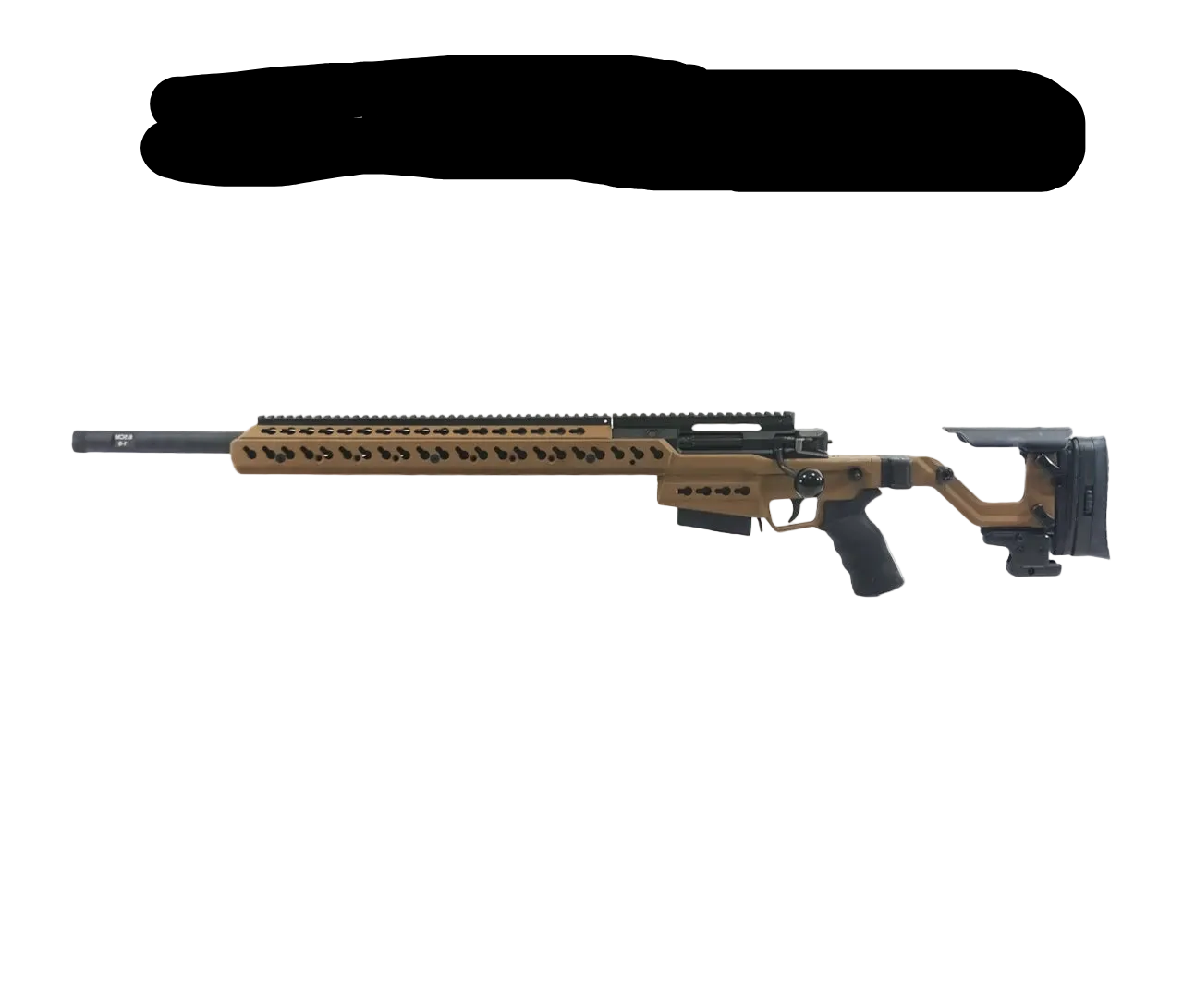 Accuracy International: AT-XC, 6 Creedmoor, Folding, 26", Dark Earth, Left Hand