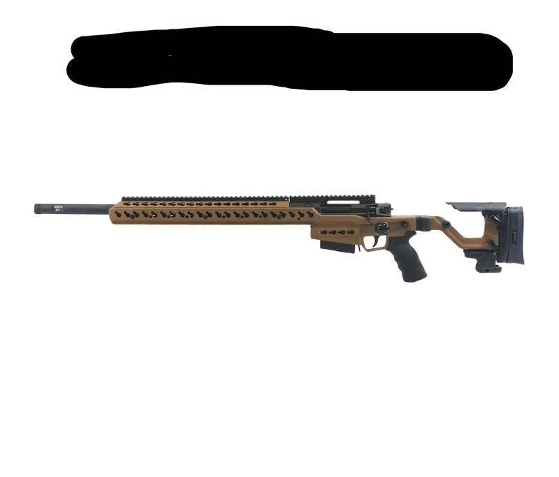 Accuracy International: AT-XC, 6 Creedmoor, Folding, 26", Dark Earth, Left Hand