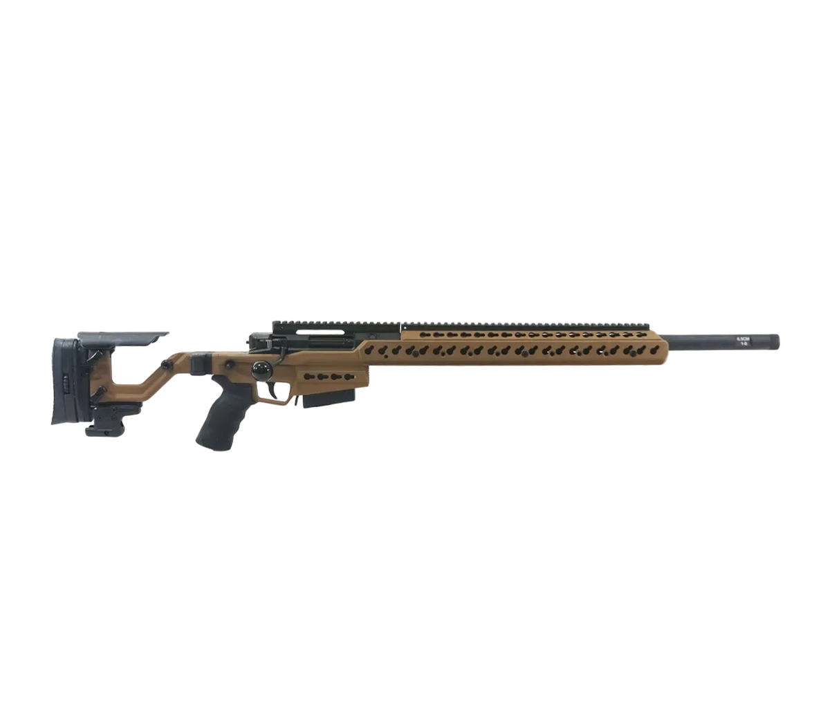 Accuracy International: AT-XC, 6.5 Creedmoor, Folding, 24", Dark Earth