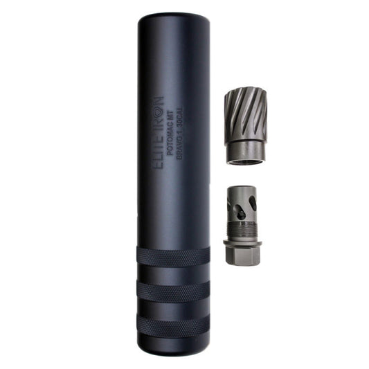 Elite Iron BRAVO® 1 Suppressor – Multi-Caliber for .308, .223/5.56, .300 Blackout | Versatile Sound Suppression