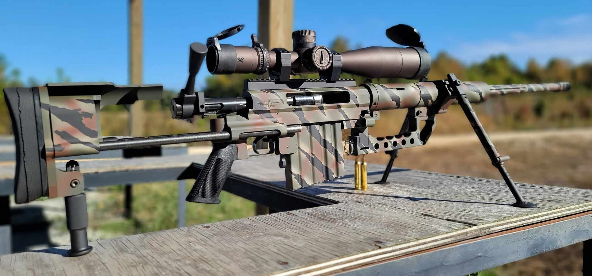 Cheytac M200 Intervention Vietnam Tiger Stripe Camo for sale