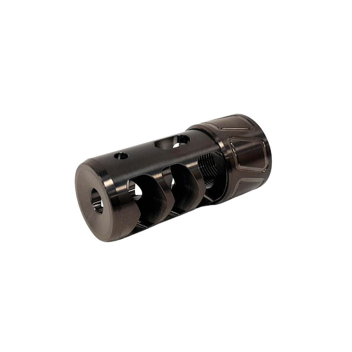 Spearhead Machine Titanium Self Timing Muzzle Brake 3 Port (5)
