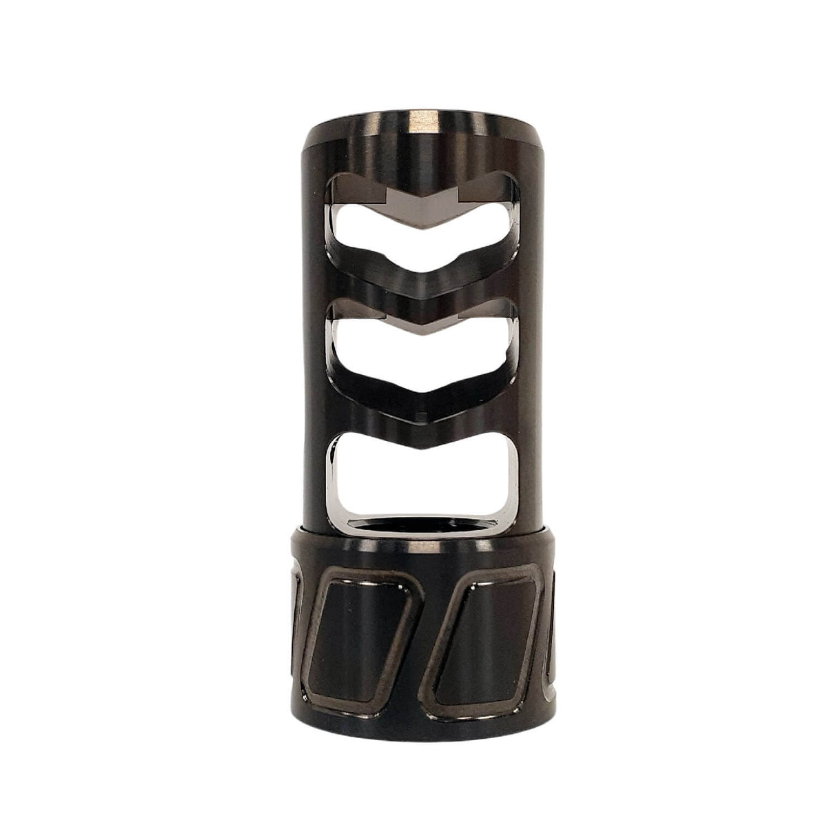 Spearhead Machine Titanium Self Timing Muzzle Brake 3 Port (7)