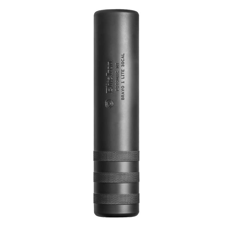 Elite Iron BRAVO® 1 LITE Suppressor – Lightweight Titanium for .300 Blackout, .223/5.56, .30-06, .308