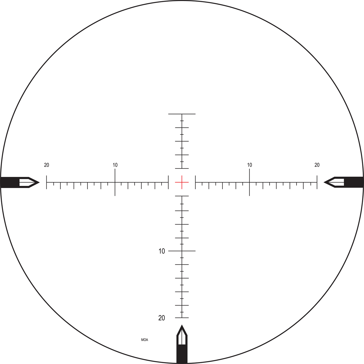 Nightforce ATACR™ 5-25x56mm – Long Range Riflescope - Cheytac, McMillan, Desert Tech, Armalite