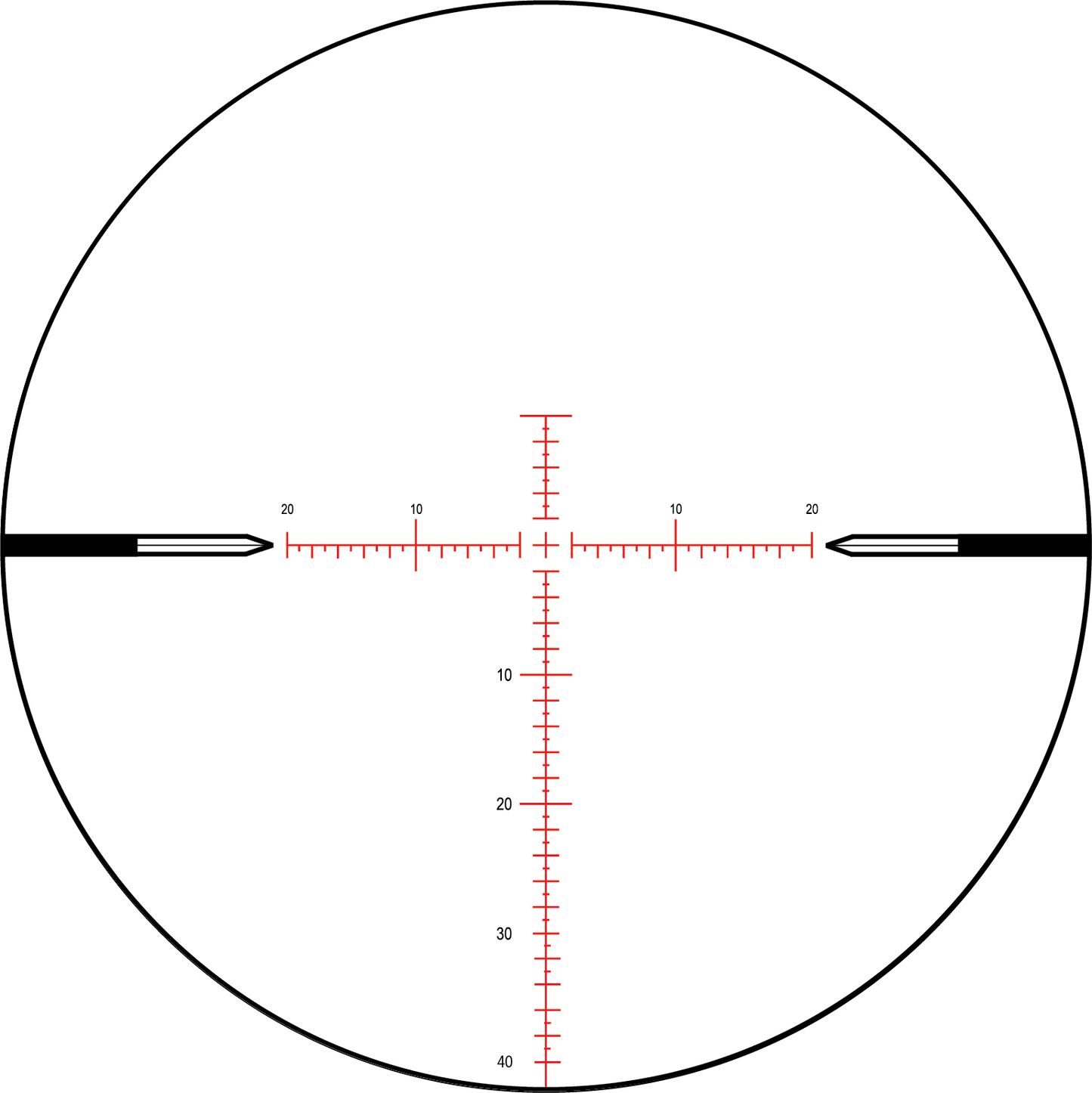 The Nightforce ATACR 4-16x42 F1 ZH .1mrad Illum PTL TReMor3 C575 from B&B Firearms is a black rifle scope featuring clear markings and ED glass for optimal clarity. The central adjustment knob, labeled "Nightforce ATACR," is prominently visible, along with additional precise adjustment knobs on the top and side. Its sleek design complements precision semi-automatic rifles perfectly.