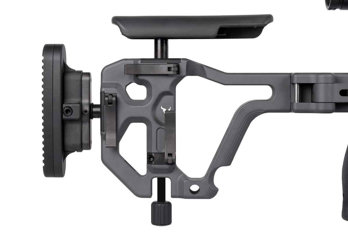 Victrix small-bore buttstock with monopod