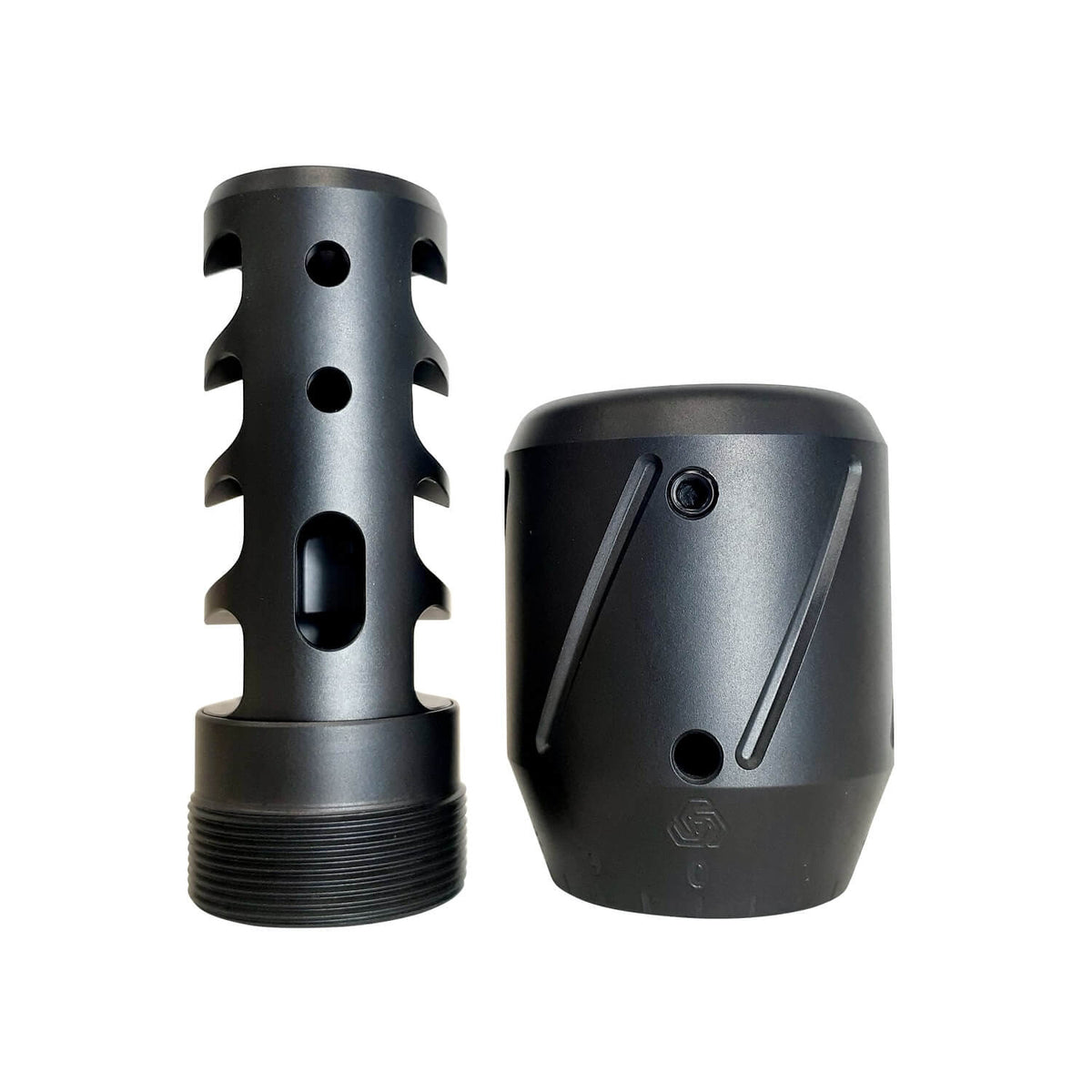 Spearhead Machine Tuner Muzzle Brake Combo 4 Port (2)