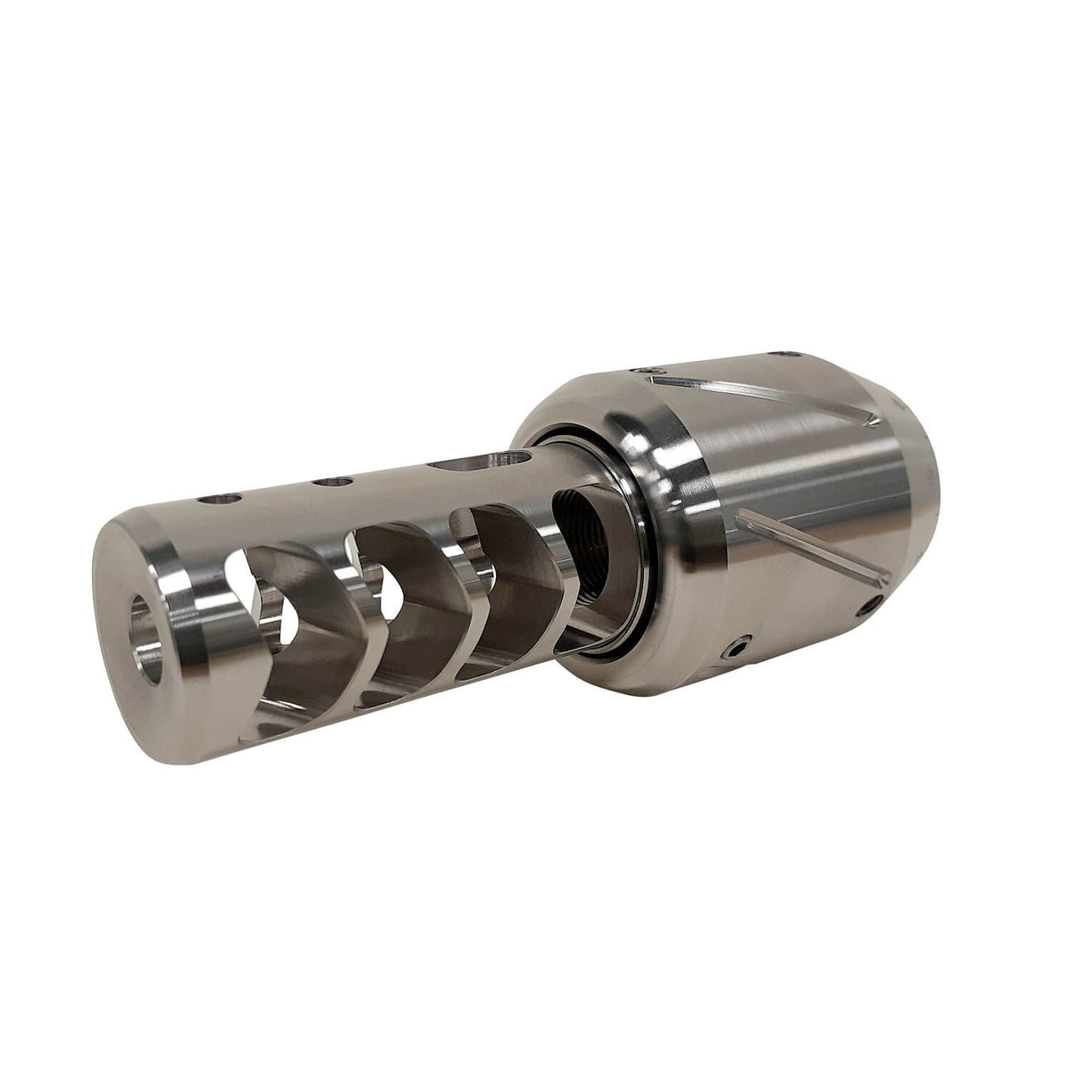 Spearhead Machine Tuner Muzzle Brake Combo 4 Port (8)