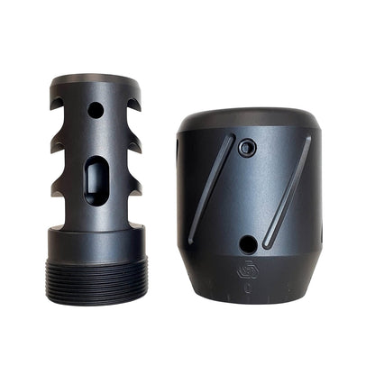 Spearhead Machine Tuner Muzzle Brake Combo 3 Port (2)