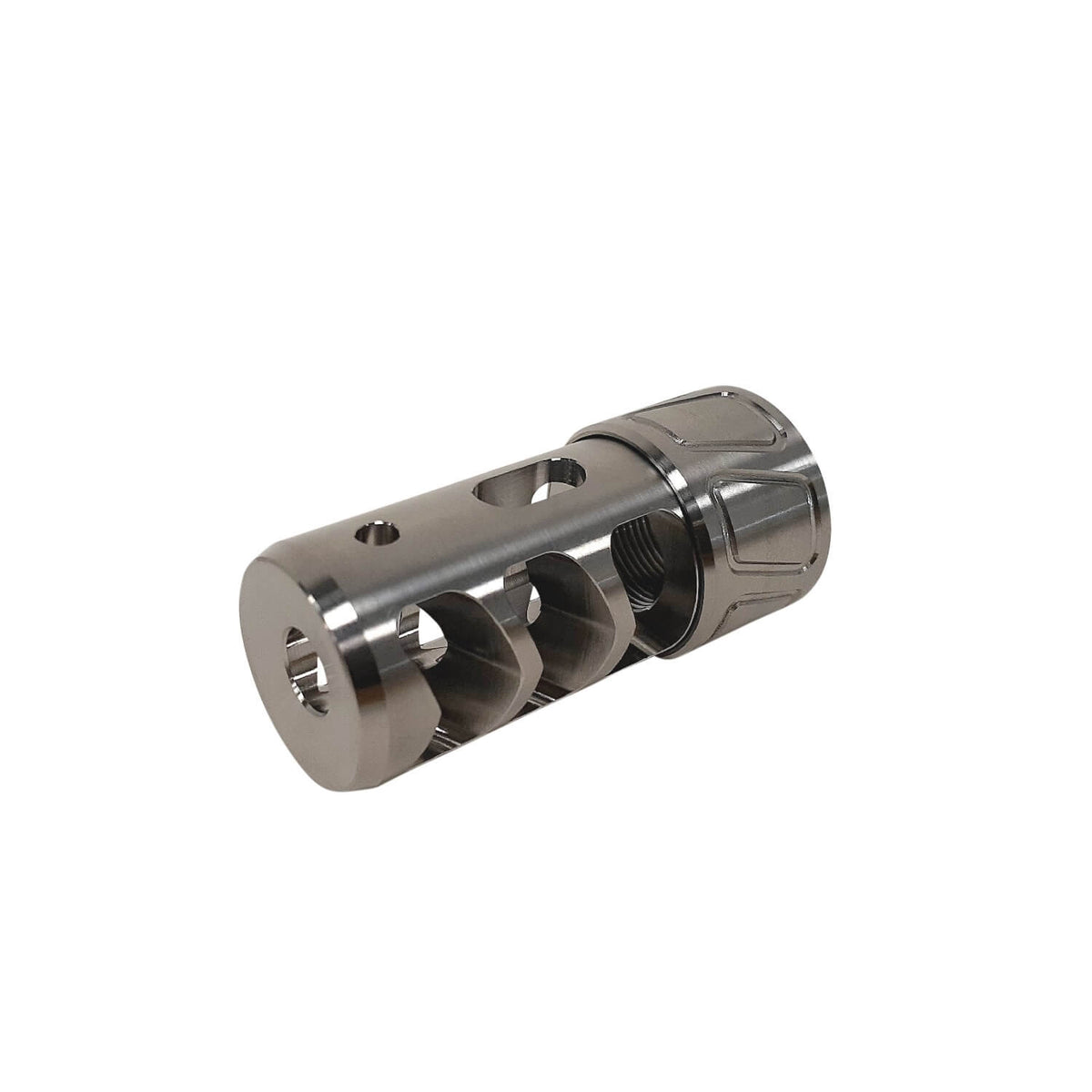 Spearhead Machine Titanium Self Timing Muzzle Brake 3 Port