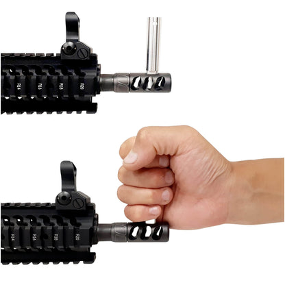 Spearhead Machine Tracker Self Timing Muzzle Brake 3 Port (18)