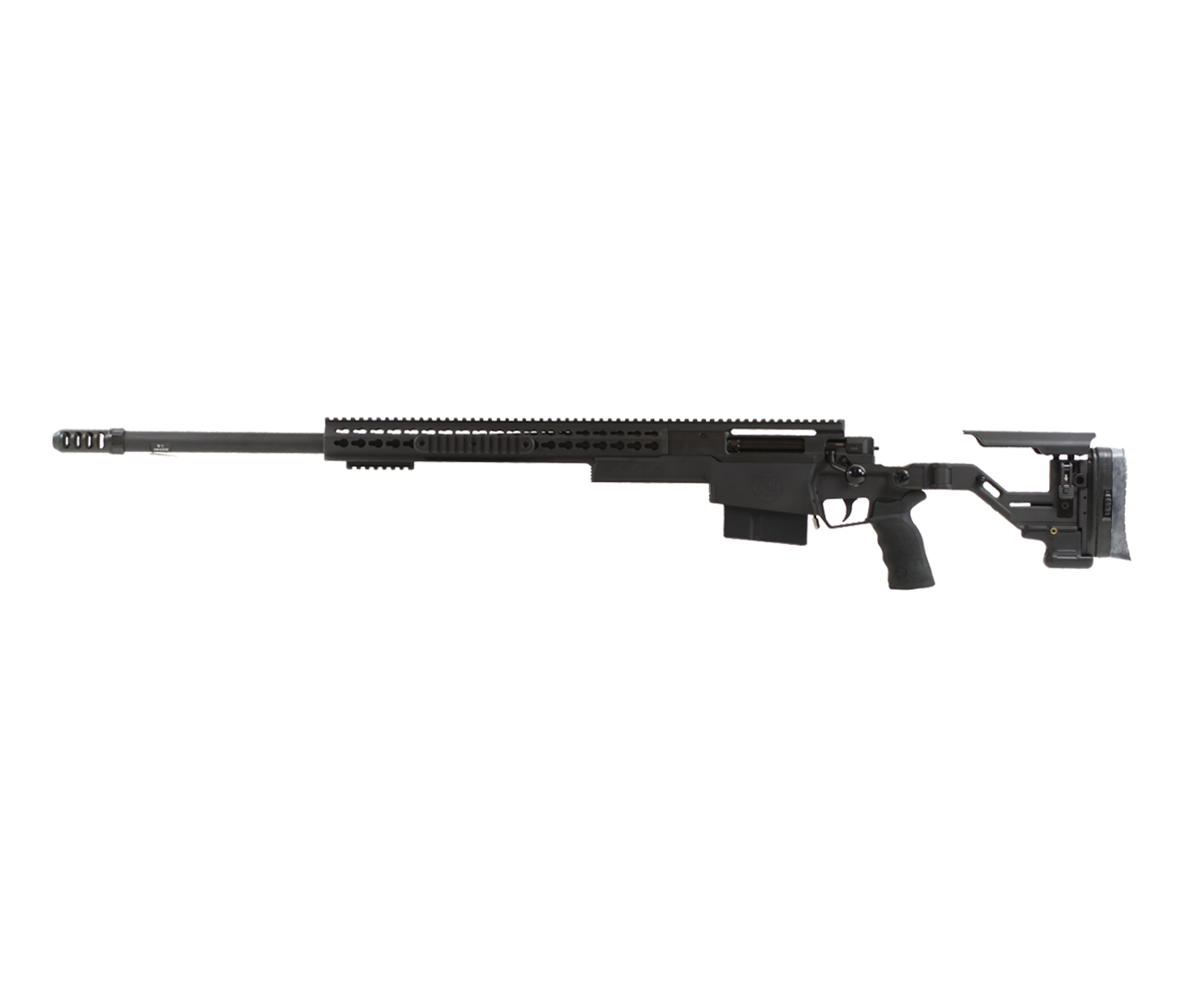 Accuracy International: Left Hand AXSR .300 Norma Mag - 27", Black