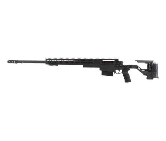 Accuracy International: Left Hand AXSR .300 Norma Mag - 27", Black