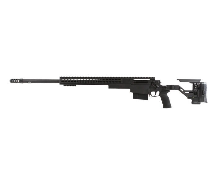 Accuracy International: Left Hand AXSR .300 Norma Mag - 27", Black