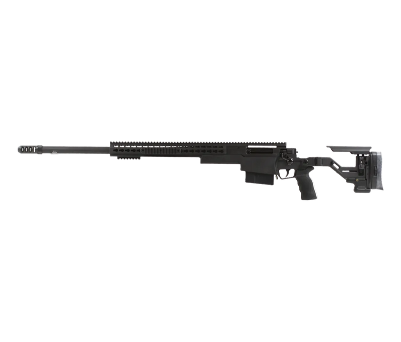 Accuracy International: Left Hand AXSR .300 Norma Mag - 27", Black