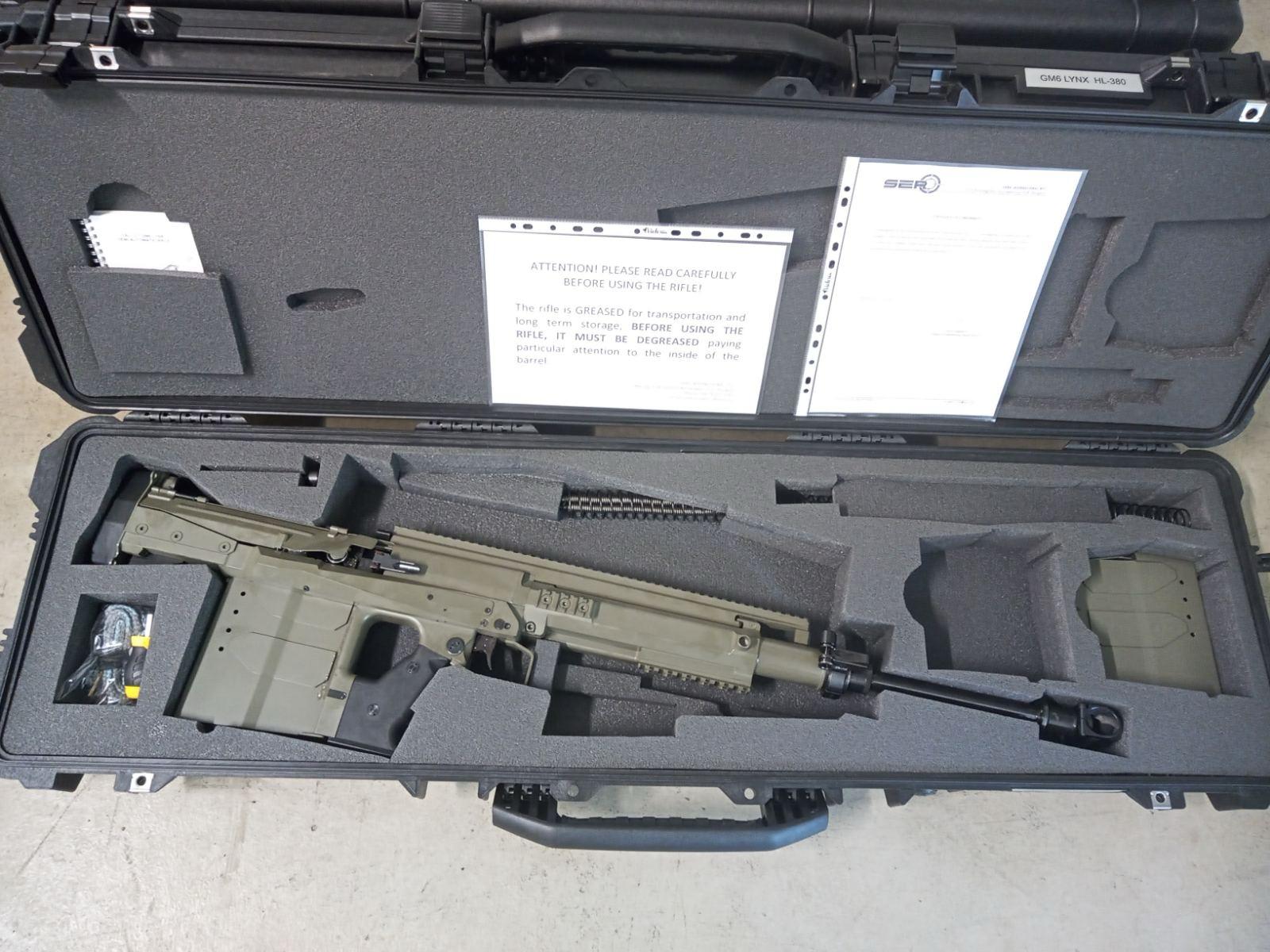 SERO GM6 Lynx .50 BMG Semi-Automatic Bullpup Rifle