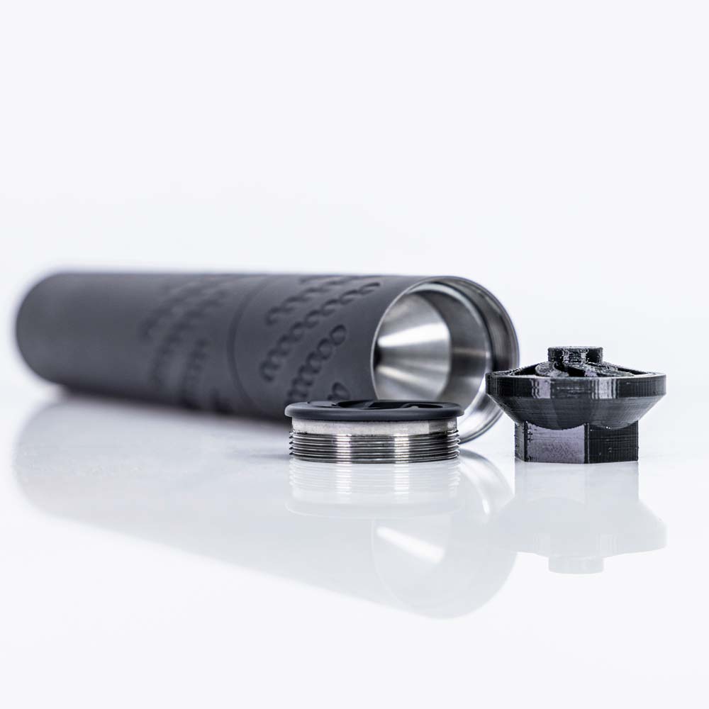 Elite Iron BLACK REIGN® Modular Suppressor – Multi-Caliber for .357 SIG, 9mm, .40 S&W, .45 ACP