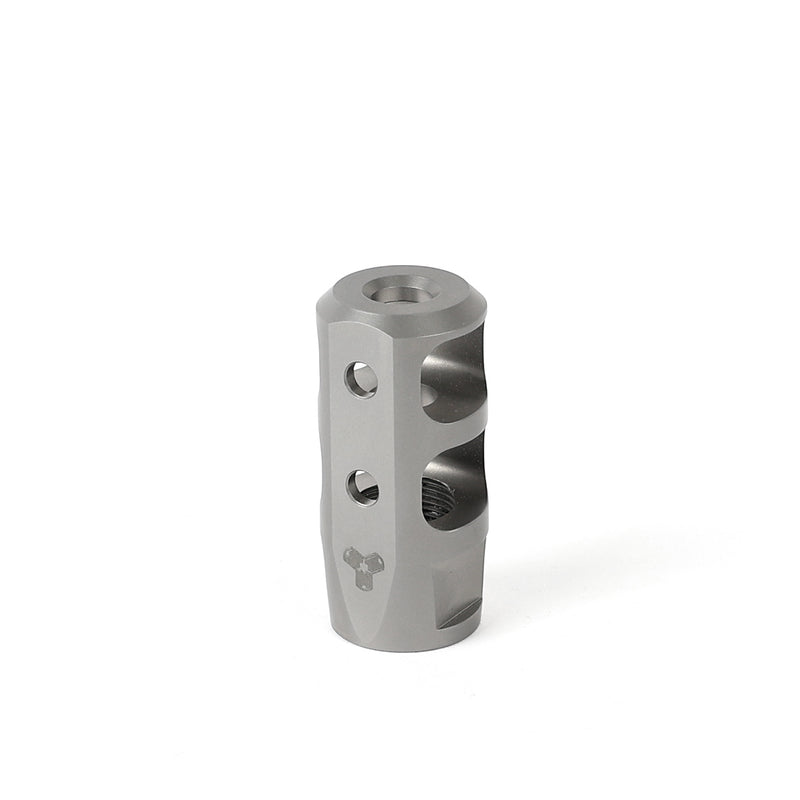 NEMO Arms Signature Series DC-1 Dual Chamber Titanium Muzzle Brake for 30 cal / 7.62 mm