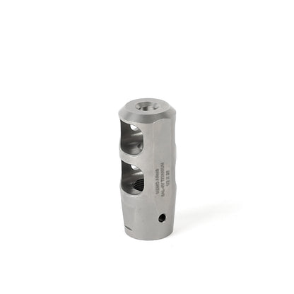 NEMO Arms Signature Series DC-1 Dual Chamber Titanium Muzzle Brake for .223 cal / 5.56 mm (3)