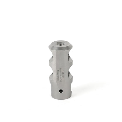 NEMO Arms Signature Series DC-1 Dual Chamber Titanium Muzzle Brake for .223 cal / 5.56 mm (4)