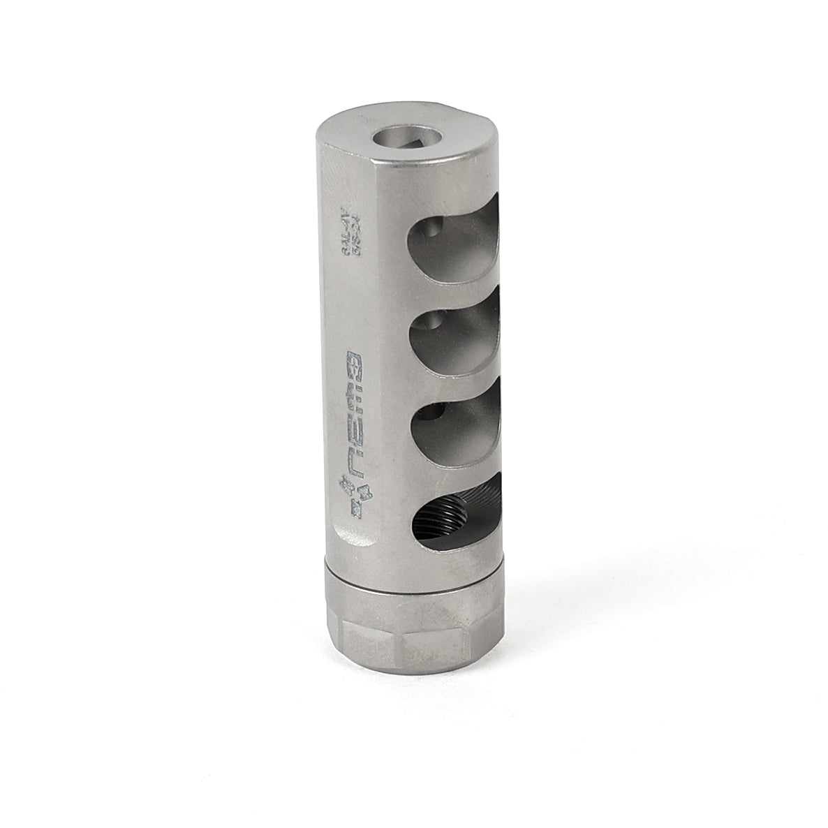 NEMO Arms Signature Series QC-1 Quad Chamber Self Timing Titanium Muzzle Brake for 30 cal / 7.62 mm