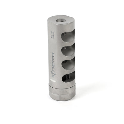 NEMO Arms Signature Series QC-1 Quad Chamber Self Timing Titanium Muzzle Brake for 30 cal / 7.62 mm