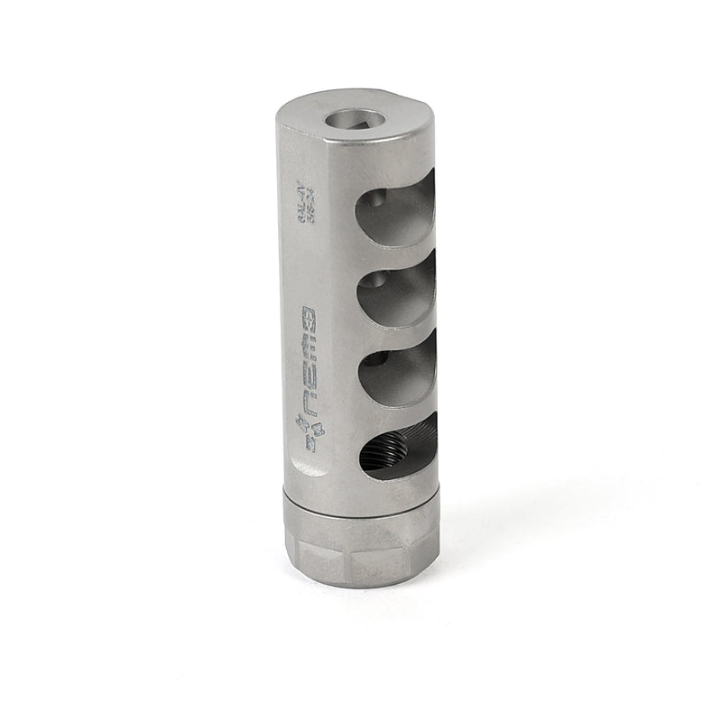 NEMO Arms Signature Series QC-1 Quad Chamber Self Timing Titanium Muzzle Brake for 30 cal / 7.62 mm