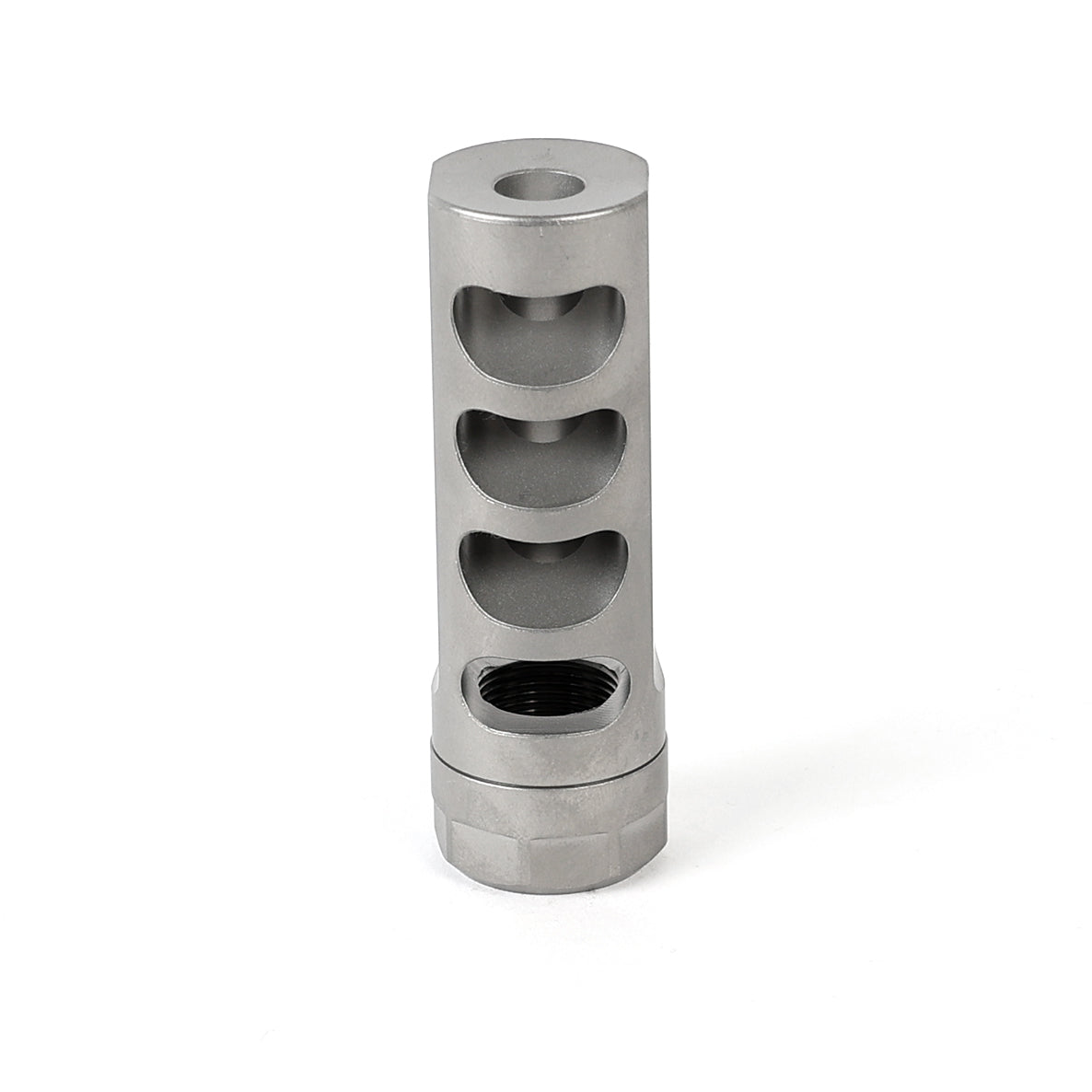 NEMO Arms Signature Series QC-1 Quad Chamber Self Timing Titanium Muzzle Brake for 30 cal / 7.62 mm (2)