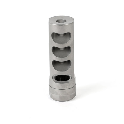 NEMO Arms Signature Series QC-1 Quad Chamber Self Timing Titanium Muzzle Brake for 30 cal / 7.62 mm (2)