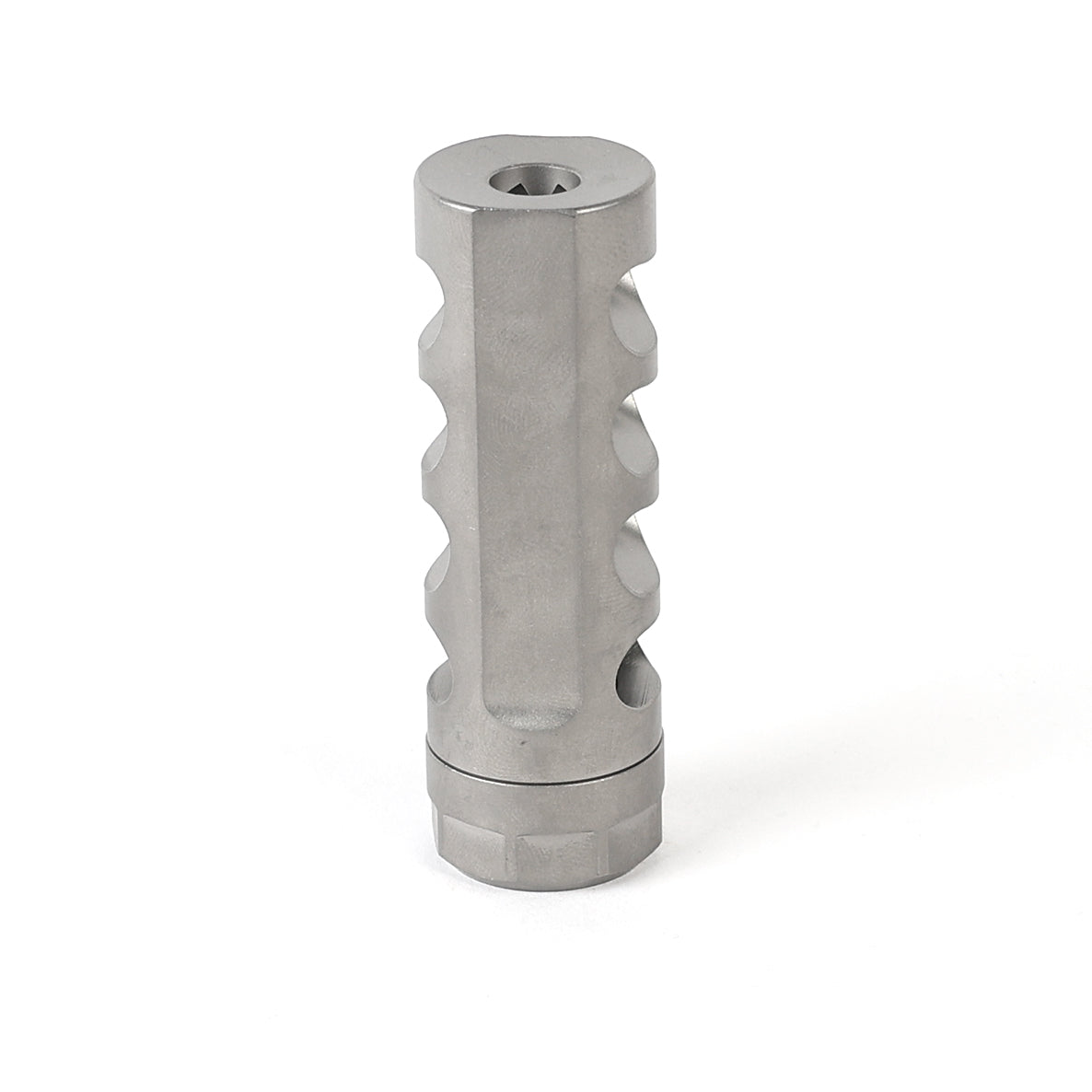 NEMO Arms Signature Series QC-1 Quad Chamber Self Timing Titanium Muzzle Brake for 30 cal / 7.62 mm (7)