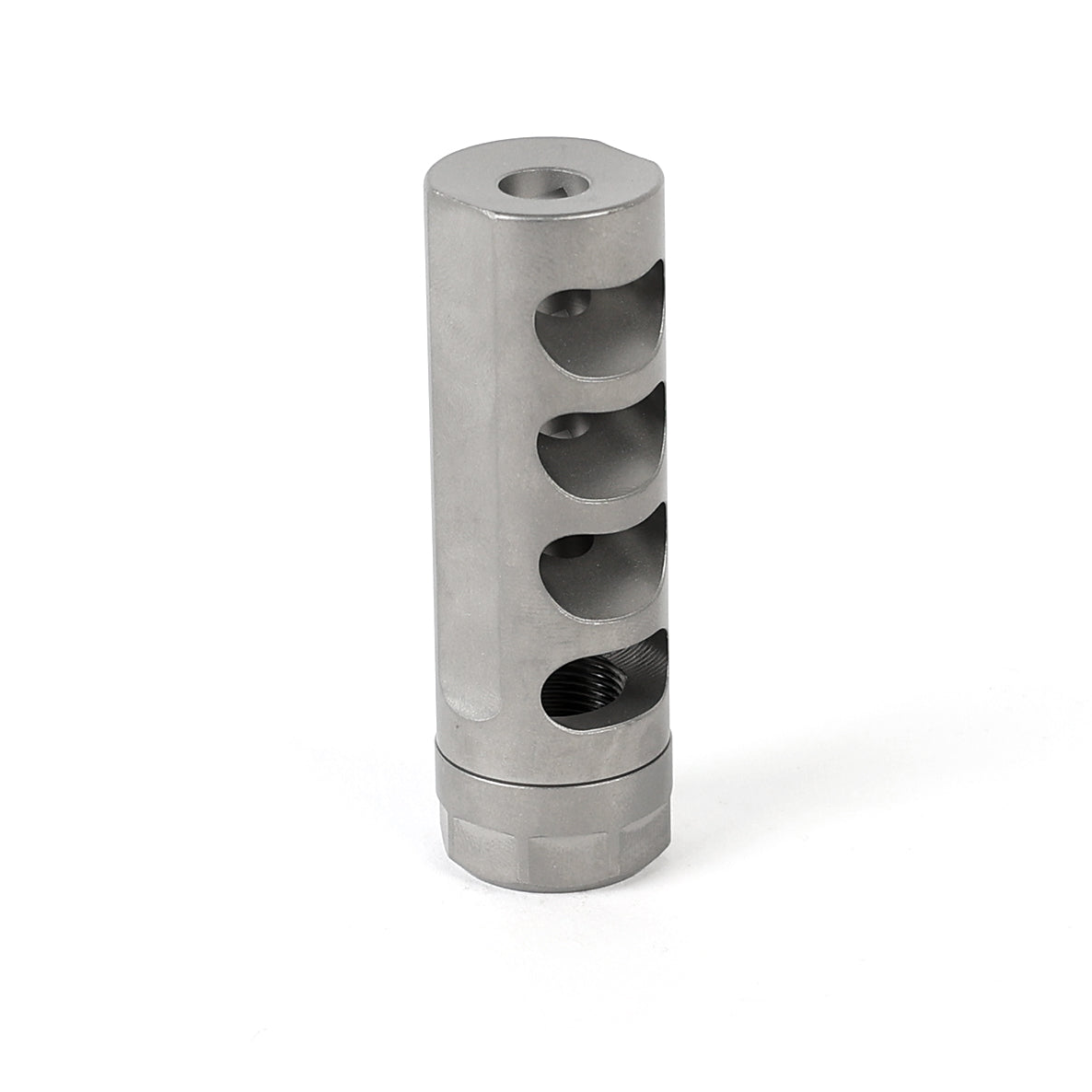 NEMO Arms Signature Series QC-1 Quad Chamber Self Timing Titanium Muzzle Brake for 30 cal / 7.62 mm (6)