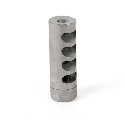 NEMO Arms Signature Series QC-1 Quad Chamber Self Timing Titanium Muzzle Brake for 30 cal / 7.62 mm (6)