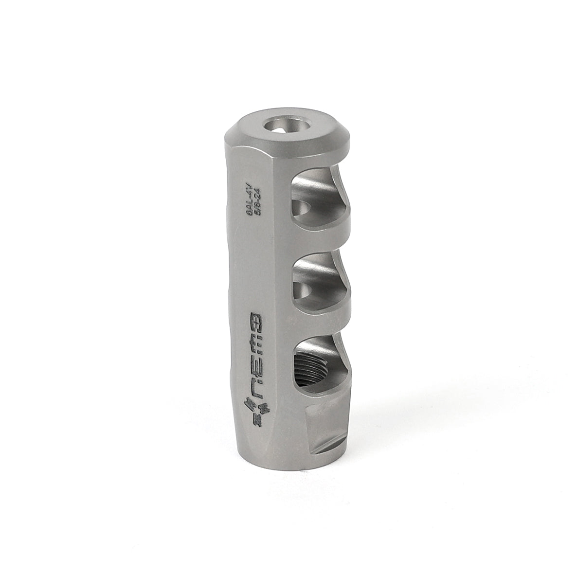 NEMO Arms Signature Series TC-1 Tri Chamber Titanium Muzzle Brake for 30 cal / 7.62 mm