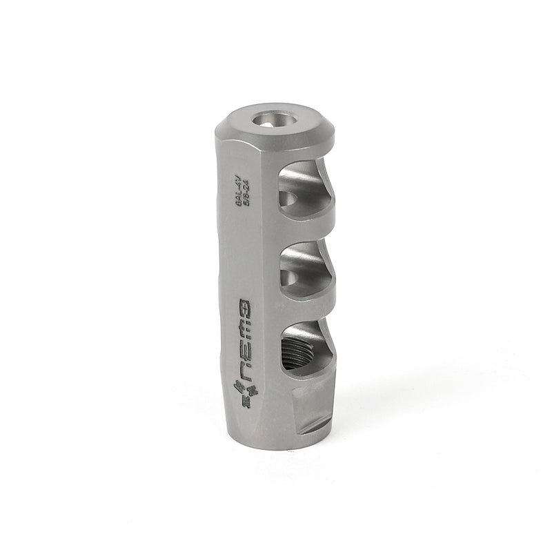 NEMO Arms Signature Series TC-1 Tri Chamber Titanium Muzzle Brake for 30 cal / 7.62 mm