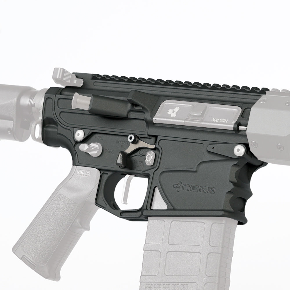 NEMO Arms Large Frame AR Ambidextrous Billet Receiver Set